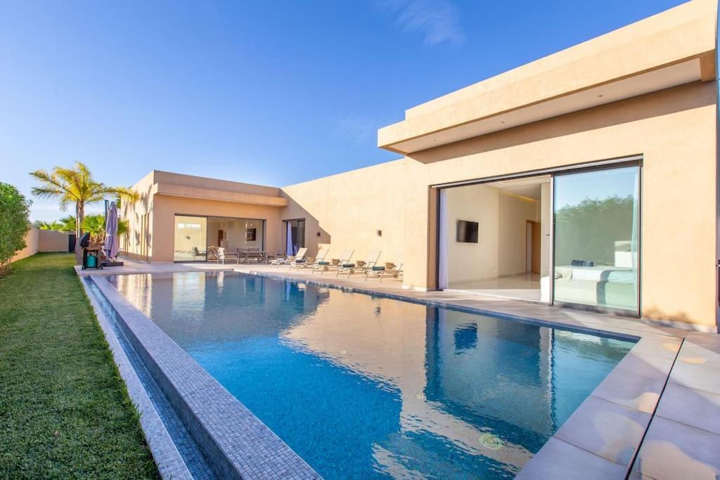 Villa Hawai, Ss Vis A Vis Avec Espace De Sport , Piscine Chauffee Marrakesh Exterior photo