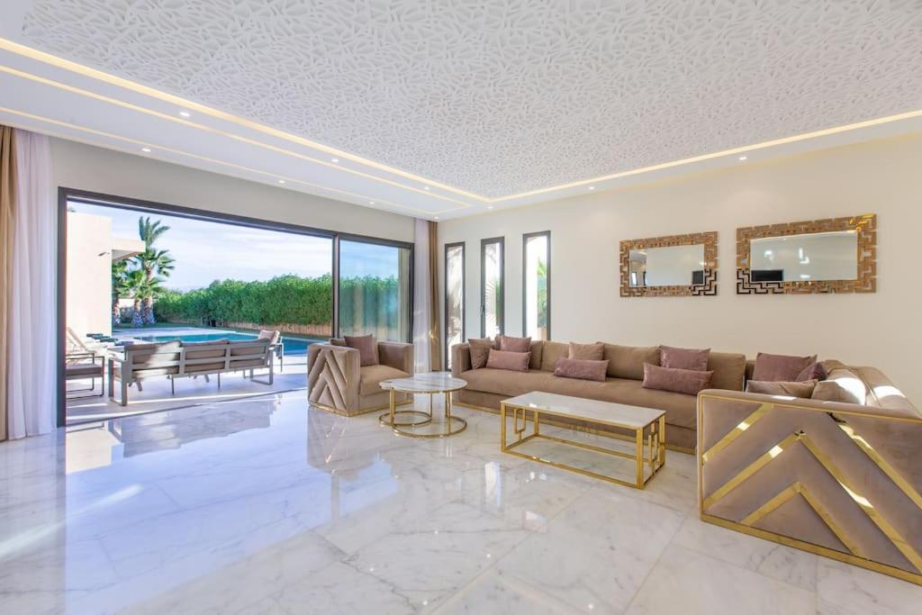 Villa Hawai, Ss Vis A Vis Avec Espace De Sport , Piscine Chauffee Marrakesh Exterior photo