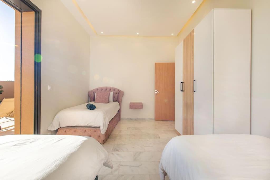 Villa Hawai, Ss Vis A Vis Avec Espace De Sport , Piscine Chauffee Marrakesh Exterior photo